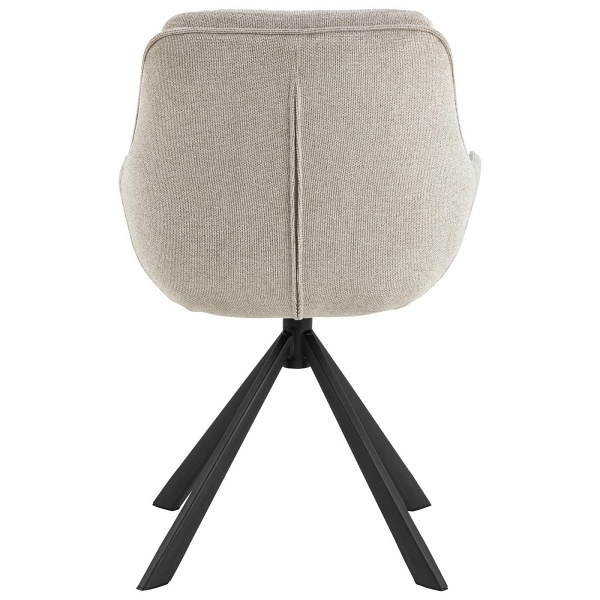 Krzesło Carrie obrotowe beżowe Caso 4 - ACTONA