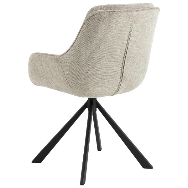 Krzesło Carrie obrotowe beżowe Caso 4 - ACTONA