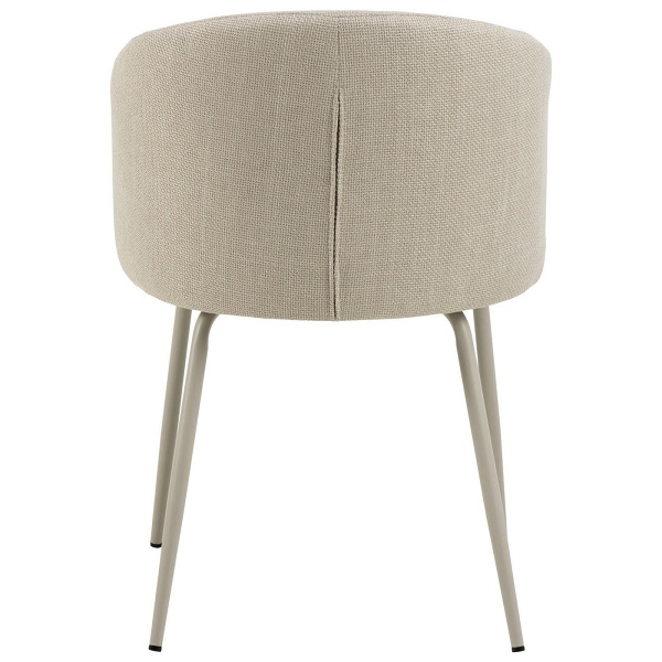 Krzesło Eleonor beżowe Basel 24 beżowa podstawa - ACTONA