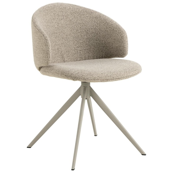 Krzesło Ella beżowe Monza 60 beżowa podstawa - ACTONA