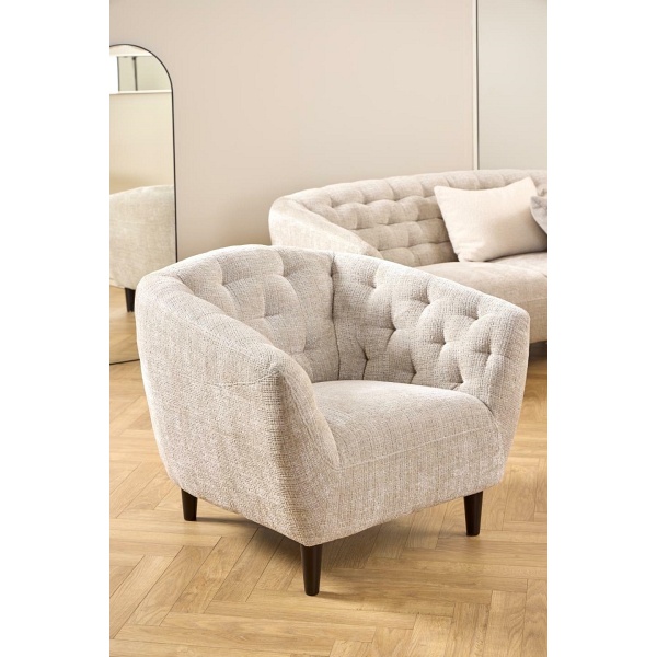 Fotel Ria beżowy Juto 4 - ACTONA