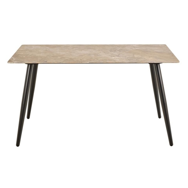 Stół Wicklow 140x80cm polerowana ceramika Aberta - ACTONA