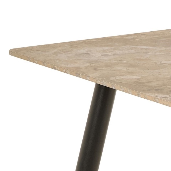 Stół Wicklow 140x80cm polerowana ceramika Aberta - ACTONA