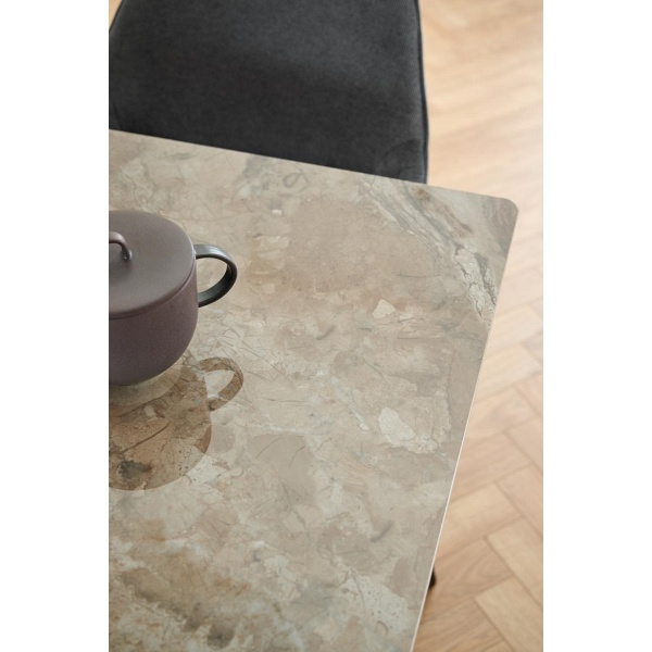 Stół Wicklow 140x80cm polerowana ceramika Aberta - ACTONA