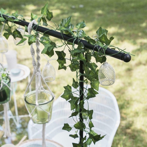 Drążek do dekoracji stołu BRO czarny - Intesi