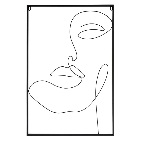 Obraz metalowy Arty czarny - Intesi