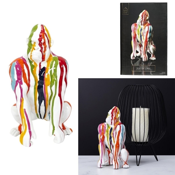 Dekoracja Goryl kolorowa - Intesi