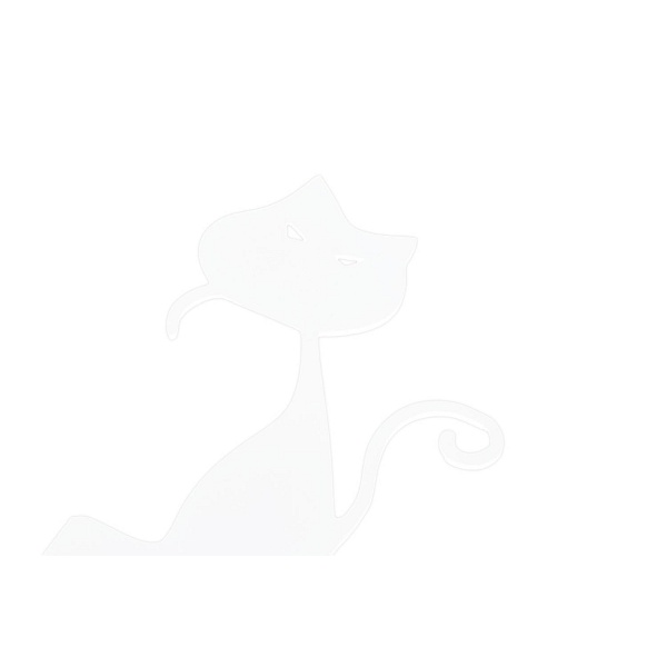 Wieszak ścienny Koty biały - Intesi