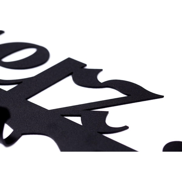 Wieszak ścienny Rozbierz się czarny - Intesi