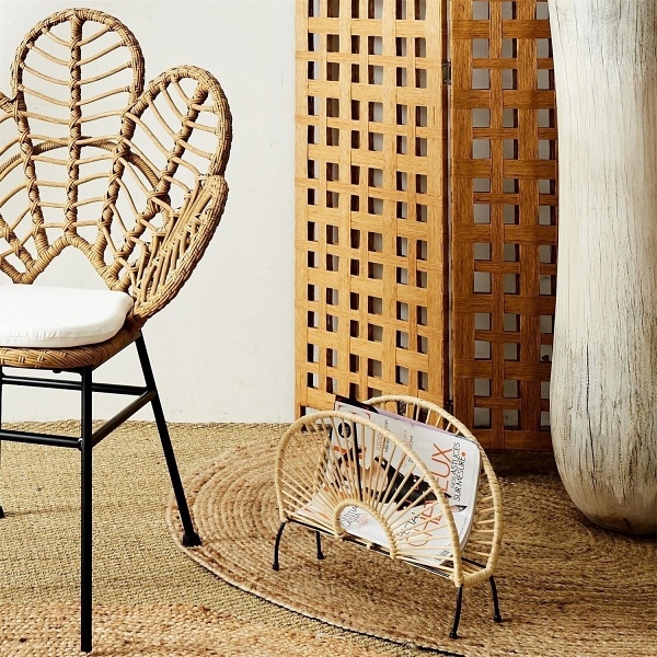 Gazetnik Fogler z efektem rattanu - Intesi