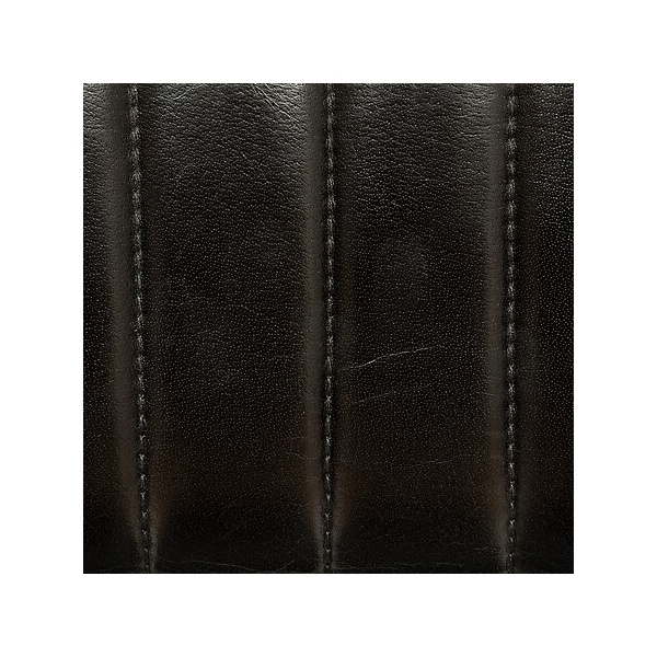 Krzesło barowe Dario skóra czarne - Nordivo