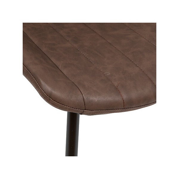 Krzesło Olwen brązowe - Nordivo