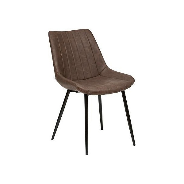 Krzesło Olwen brązowe - Nordivo