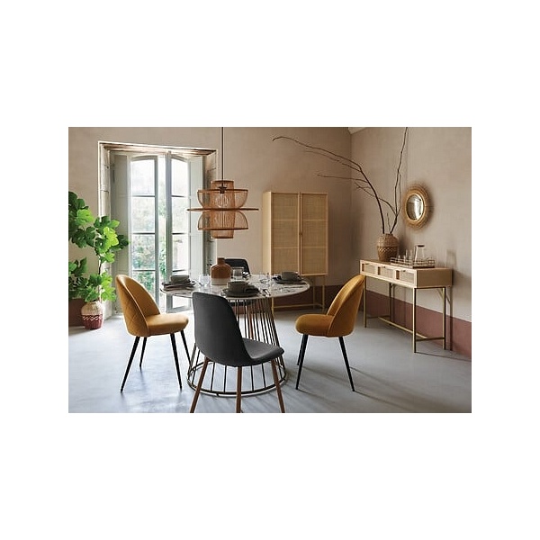 Krzesło Roka VIC szare - Nordivo