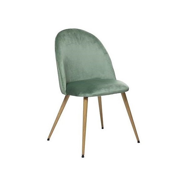 Krzesło Slano VIC szałwiowe/nogi naturalne - Nordivo