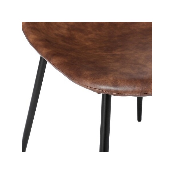 Krzesło Vladi brązowe - Nordivo