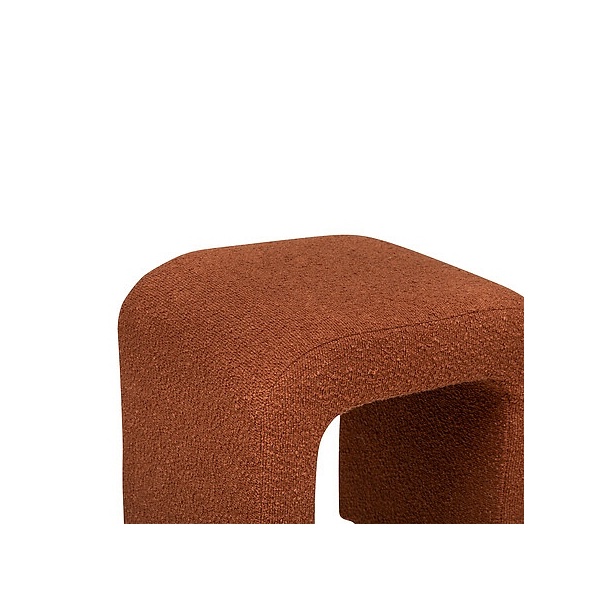 Podnóżek Sevi boucle terracotta - Nordivo