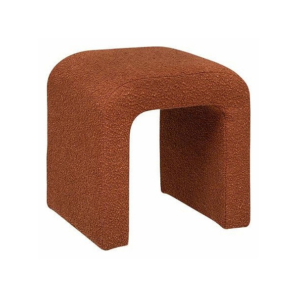 Podnóżek Sevi boucle terracotta - Nordivo