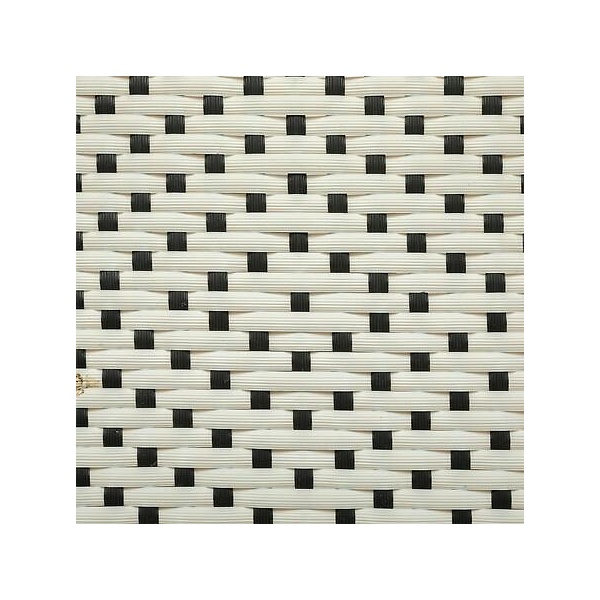 Stołek barowy Trecia biały/ naturalny - Nordivo