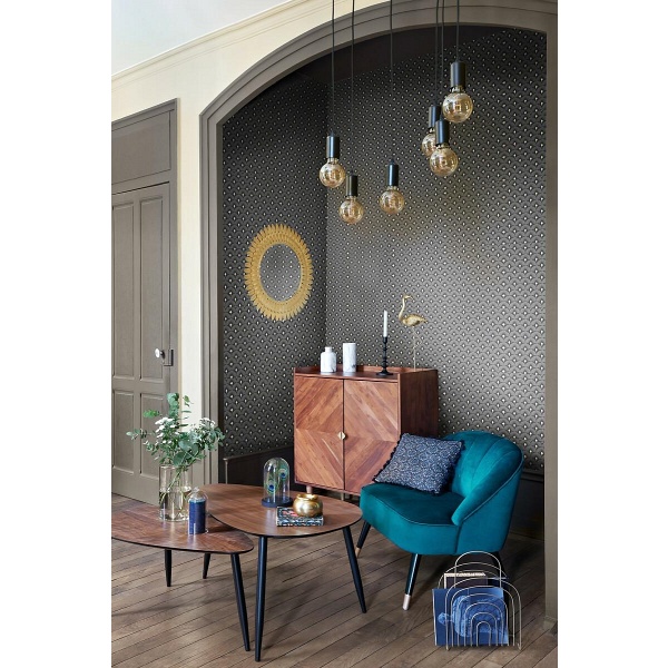 Zestaw 2 stolików Mileo L orzech - Nordivo