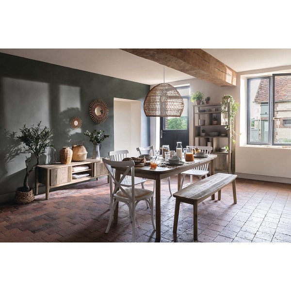 Krzesło Isak białe - Nordivo