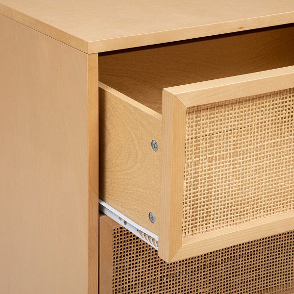 Wąska komoda Rayo rattan - Nordivo