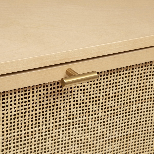 Wąska komoda Rayo rattan - Nordivo