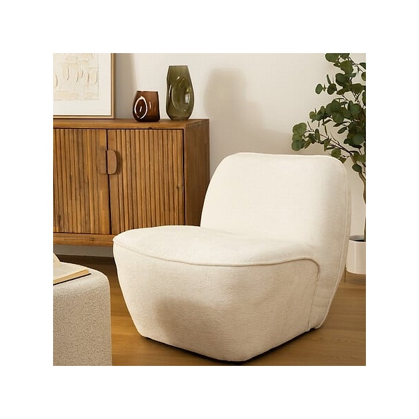 Fotel Minari biały - Nordivo