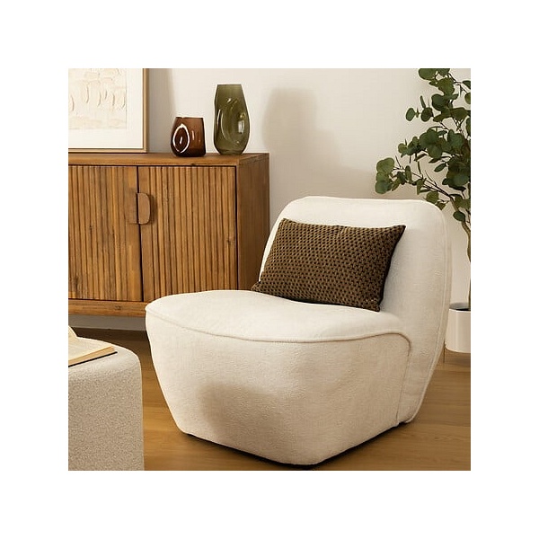 Fotel Minari biały - Nordivo