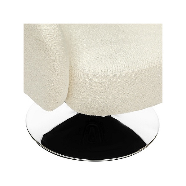 Fotel Edith biały - Nordivo