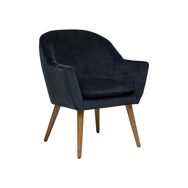 Fotel Sinel granatowy - Nordivo