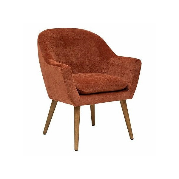 Fotel Sinel brązowy - Nordivo