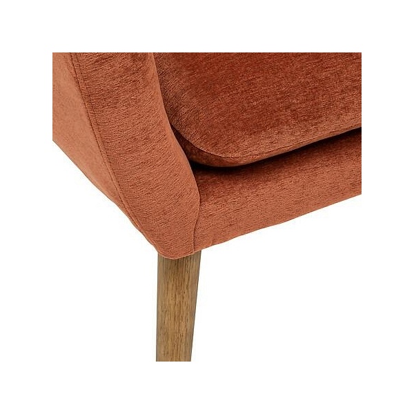 Fotel Sinel brązowy - Nordivo