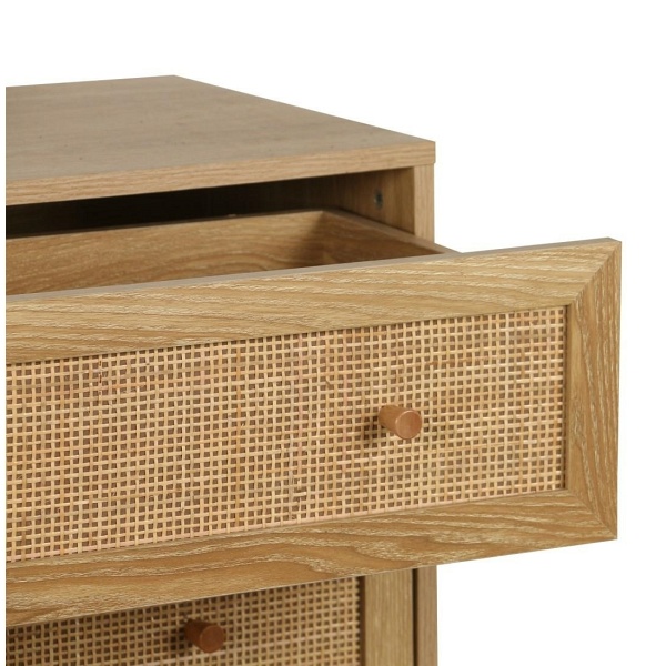 Komoda Ballo 3 szuflady naturalna - Intesi