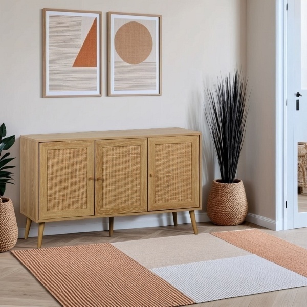 Komoda Ballo szeroka naturalna - Intesi