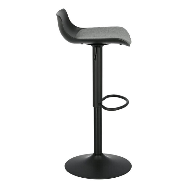 Stołek barowy Bar One Tap Simplet czarny matowy - Simplet