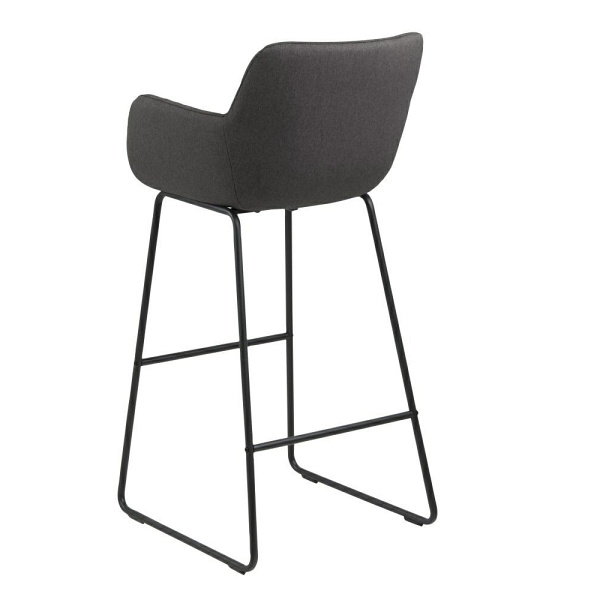 Stołek barowy Lisa dark grey - ACTONA