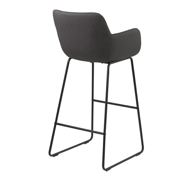 Stołek barowy Lisa dark grey - ACTONA