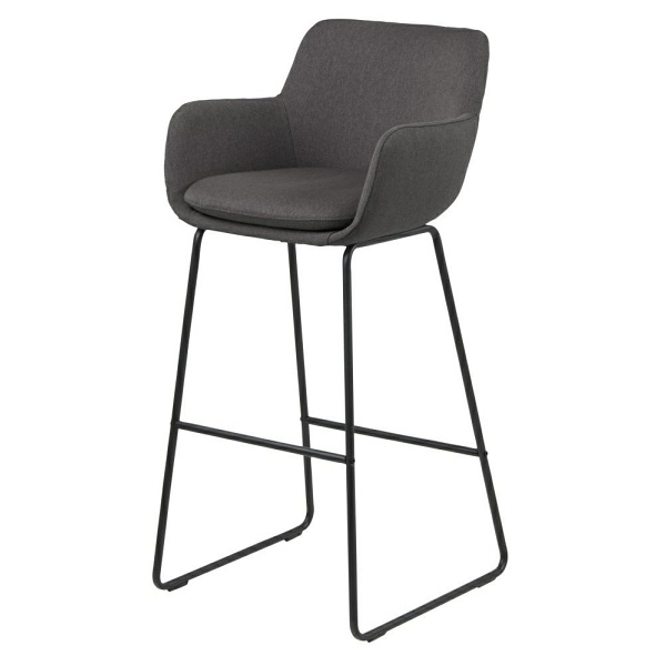 Stołek barowy Lisa dark grey - ACTONA