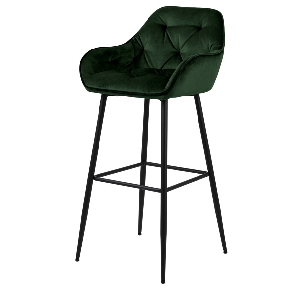 Krzesło barowe Brooke VIC zielone - ACTONA