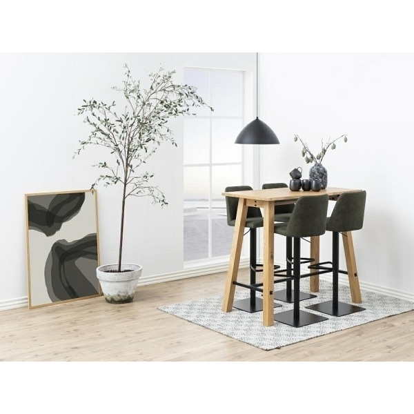 Stołek barowy Avanja Anthracite - ACTONA