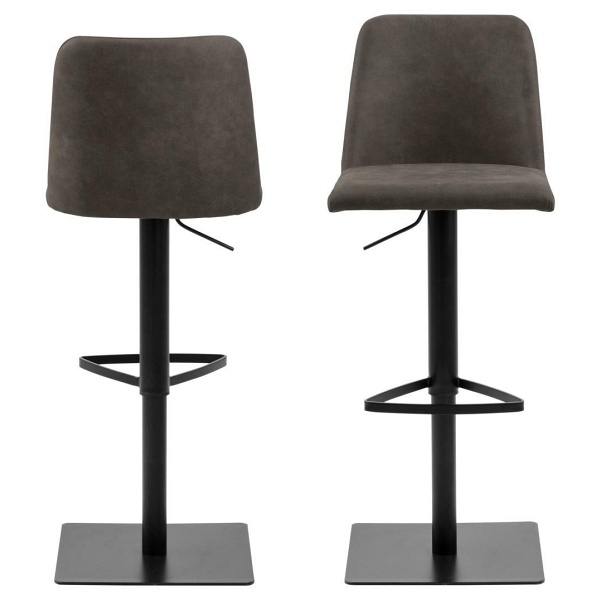 Stołek barowy Avanja Anthracite - ACTONA