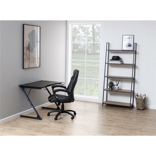 Biurko dla gracza Trooper czarny - ACTONA