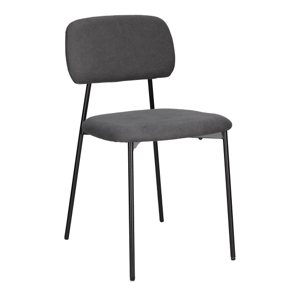 Krzesło Esther szare ciemne - Intesi