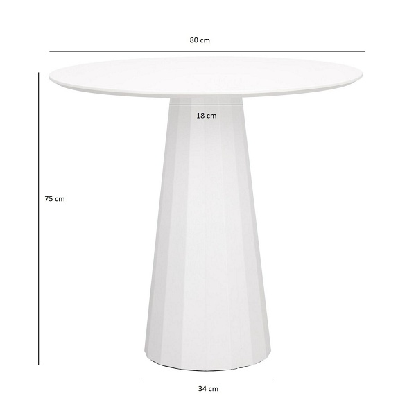 Stół Florero biały - Intesi