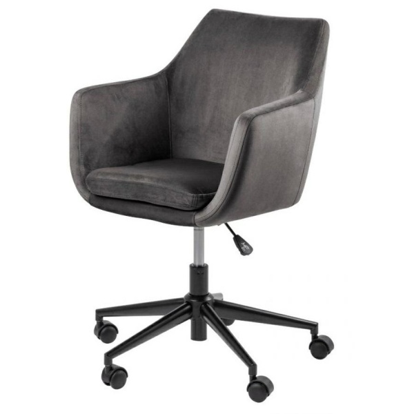 Fotel biurowy na kółkach Nora VIC szary - ACTONA