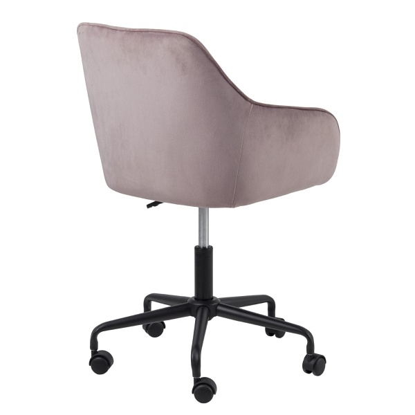 Fotel biurowy Brooke VIC różowy - ACTONA