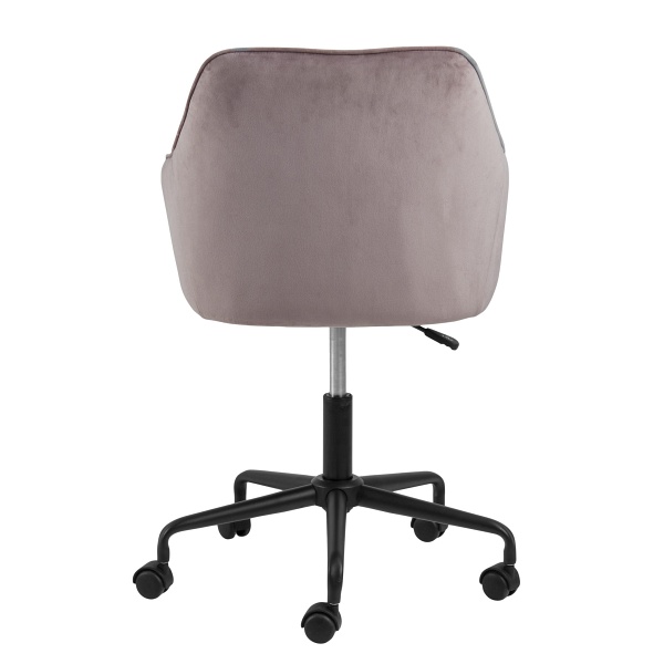 Fotel biurowy Brooke VIC różowy - ACTONA