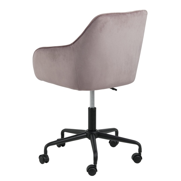 Fotel biurowy Brooke VIC różowy - ACTONA