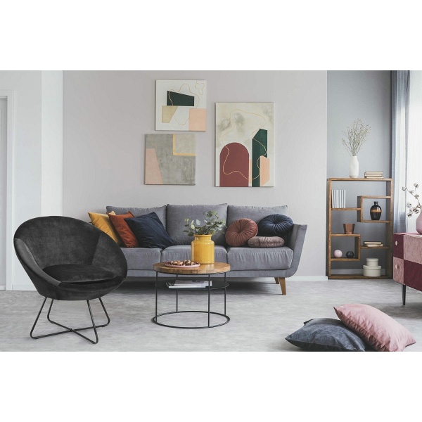 Fotel Center VIC szary - ACTONA